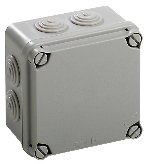 Hellermanntyton Ev231 Junction Box, Square, Ip65, 241X180X95Mm