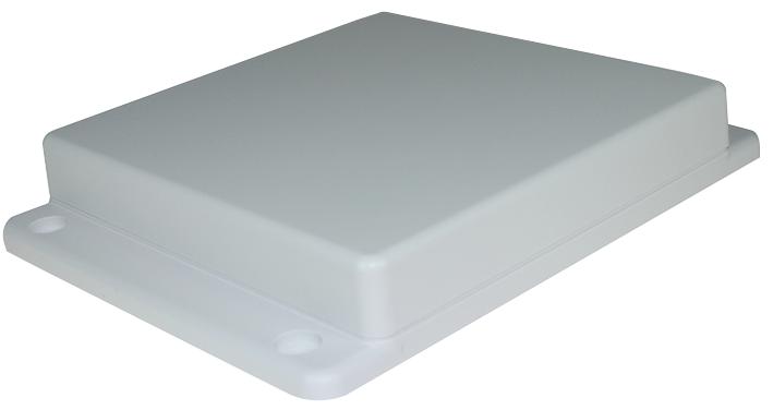 Takachi Twf13-3-13W Multipurpose Flanged Enclosure, Abs, Wht