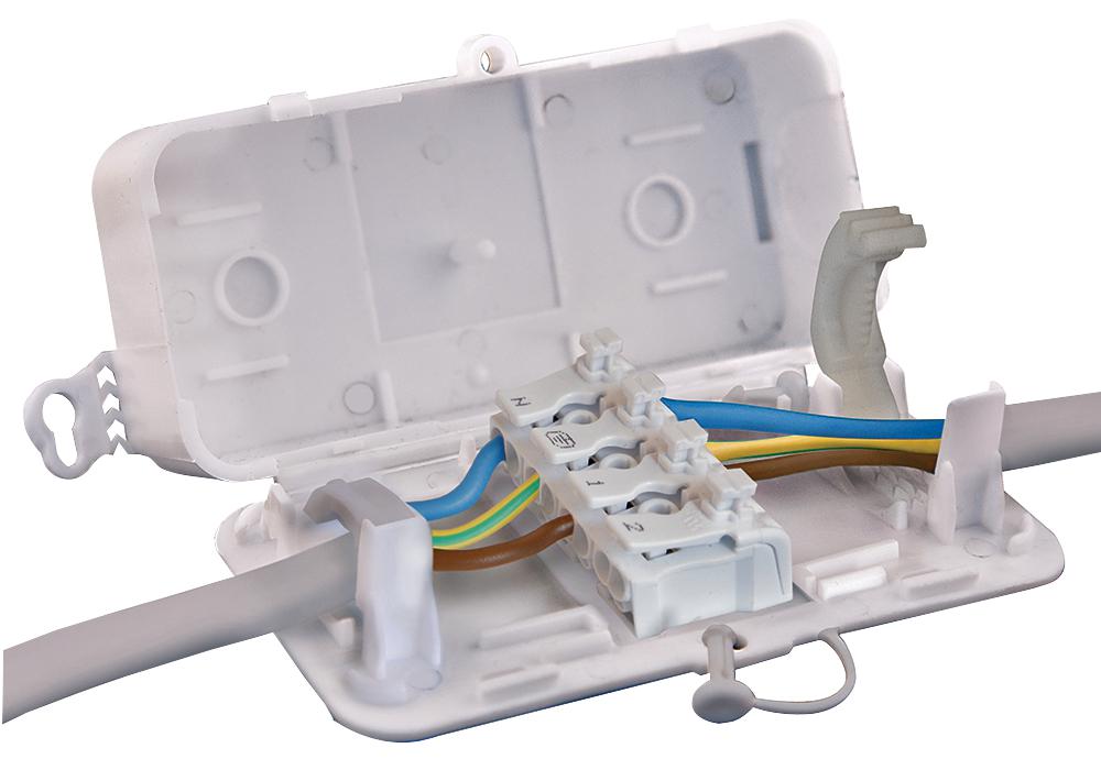 Hylec Debox Sl Electrical Junction Box, 16A, 4-Way