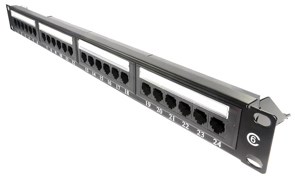 Lms Data Ppan-24-C6-Bb 24 Port, Cat 6, Patch Panel