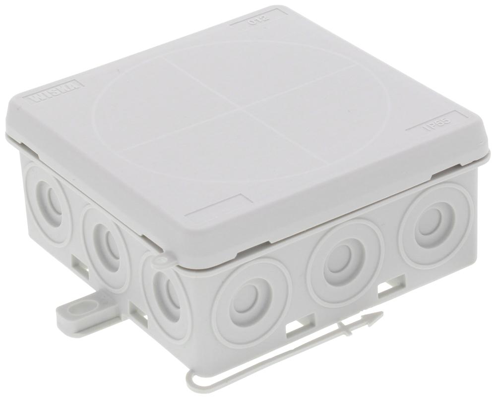 Wiska 10109427 Junction Box 86X86X41Mm Ka 012 Grey