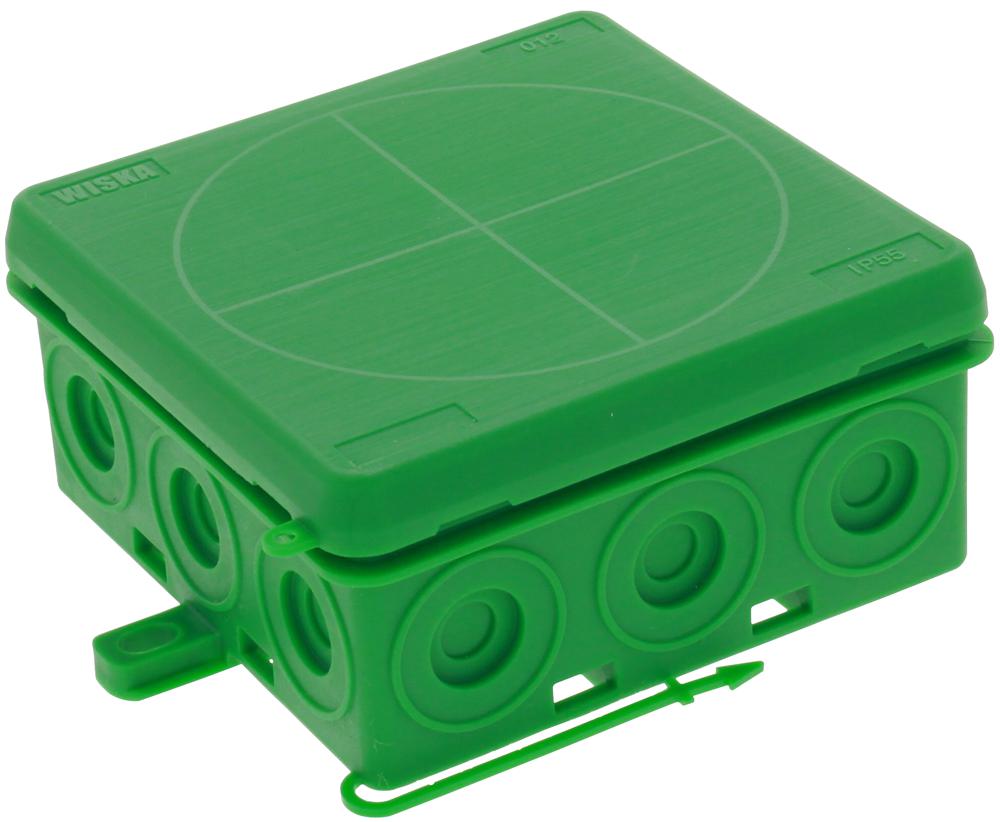 Wiska 10109593 Junction Box 86X86X41Mm Ka 012 Green