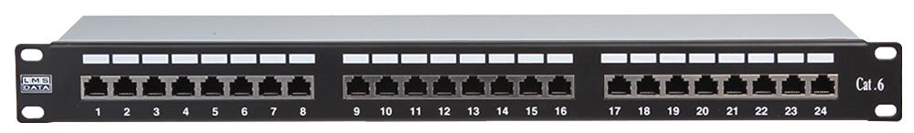 Lms Data Ppan-C6-24Shd 24 Port Cat6 Patch Panel Shielded