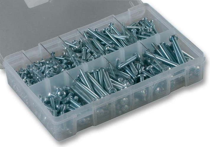 Duratool Ppms-Sp Pozi Pan M/c Screw Selection Pack