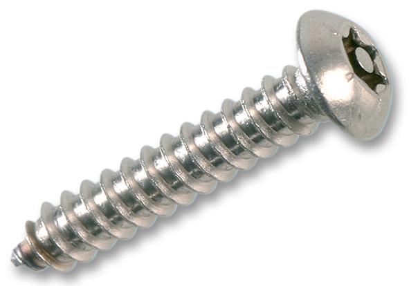 Duratool Tptbs4825 Screw, T/p Pin Torx Button S/tp M4.8X25