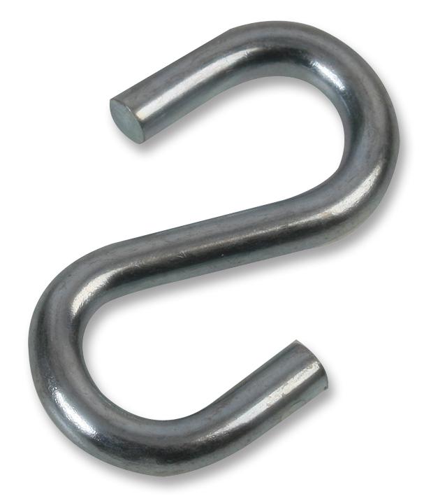 Duratool D01187 Hook, S,  Zinc, 1.1/2In (Pk10)