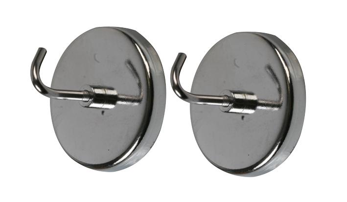 Duratool D02132 Magnetic Hooks, 2, 2Pcs, Pk2