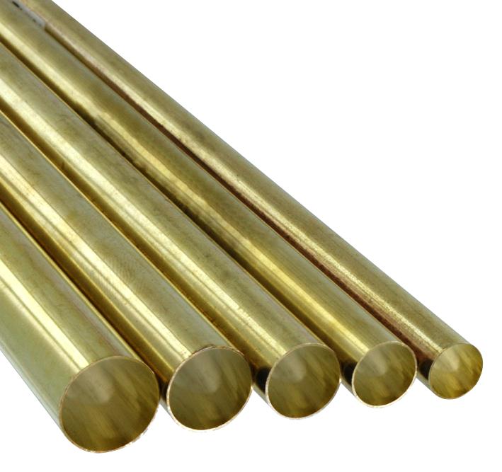 K&s Ks8129 Brass Tube, Round, 3/16 X 12