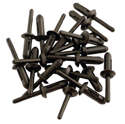 Laser 3484 Rivets, Plastic, 6.6Mm X 17.2Mm, X20