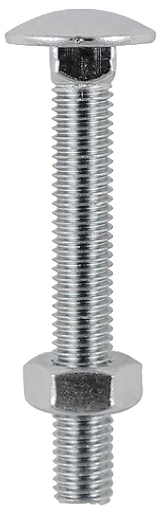 Timco 08130Cbssp Carriage Bolt & Nut Ss - M8 X 130 (3Pk)