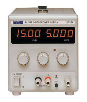 Aim-Tti Instruments El155R Power Supply, 1Ch, 15V, 5A, Adjustable