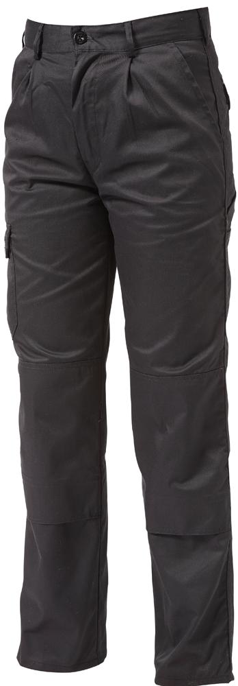 Apache Apind Black 32W/29L 260G Cargo Trouser, Black, 32W 29L