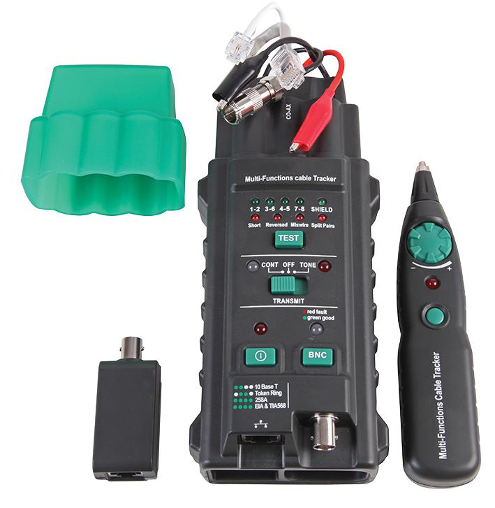 Duratool D03044 Cable Tester And Tracker, Network