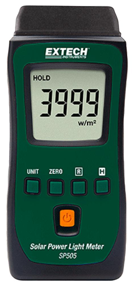 Extech Instruments Sp505 Pocket Solar Power Meter, 3999 W/m2