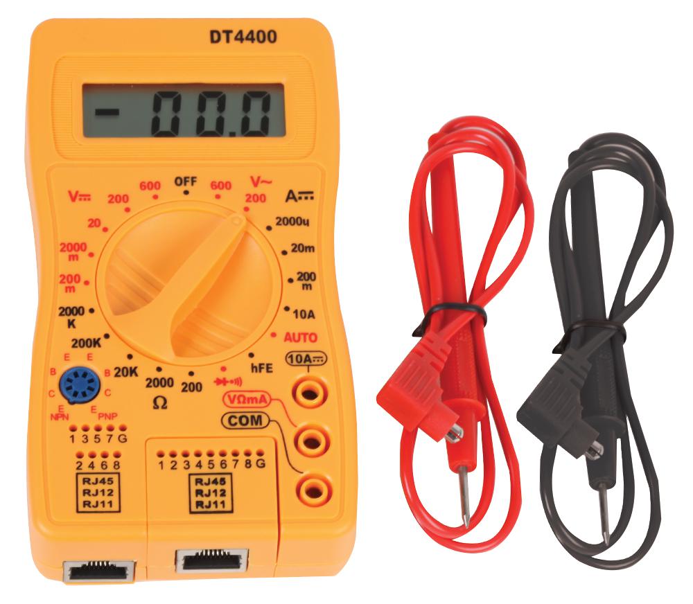 Duratool D03305 Dmm And Network Tester