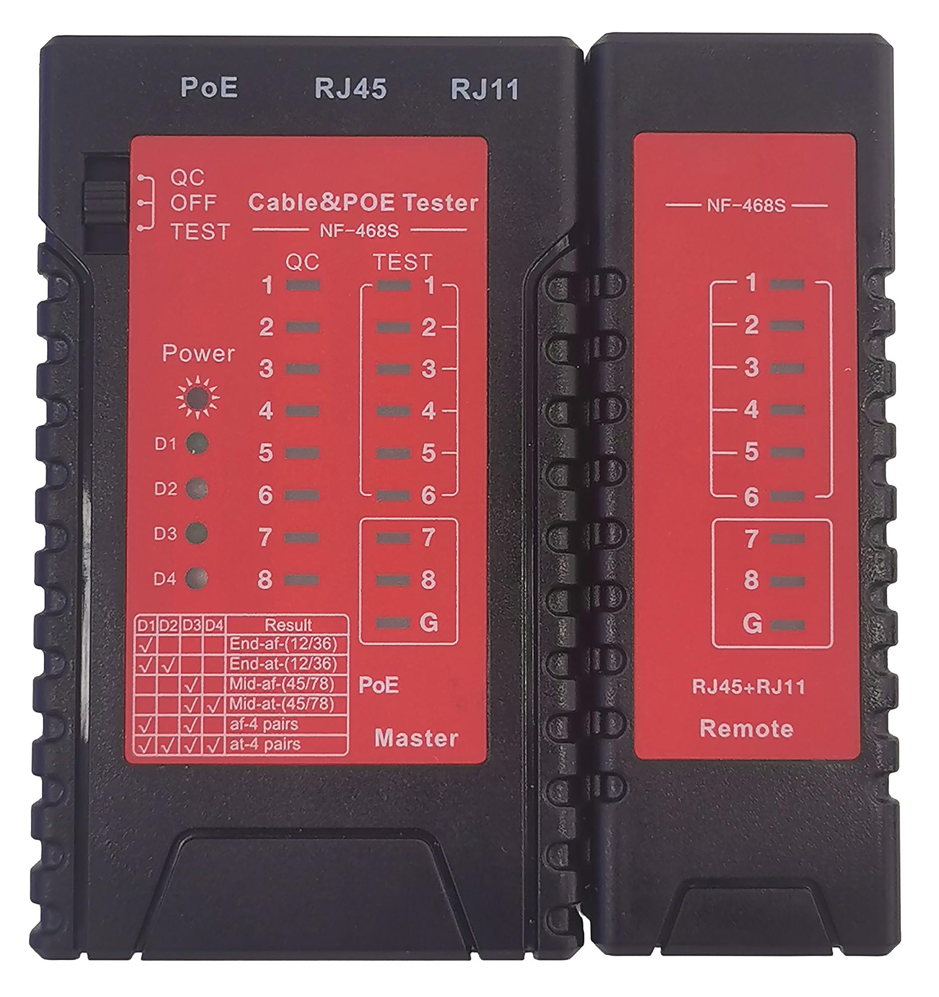 Duratool D03478 Poe Tester