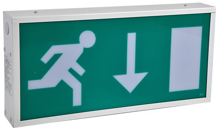 Pro Elec Pel00781 Emergency Exit Sign Maintained Single