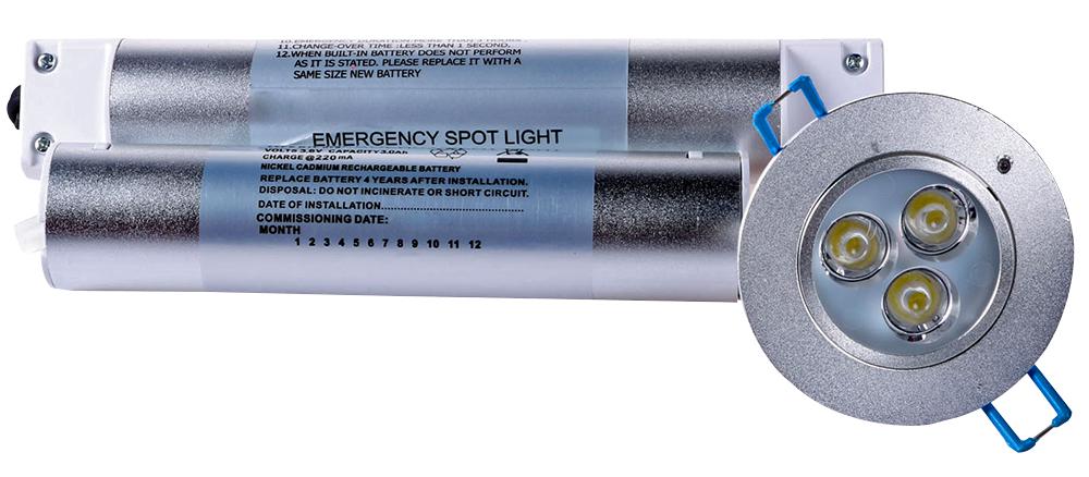 Pro Elec Pel00582 Emergency Spotlight, Led, 3W, 220-240Vac