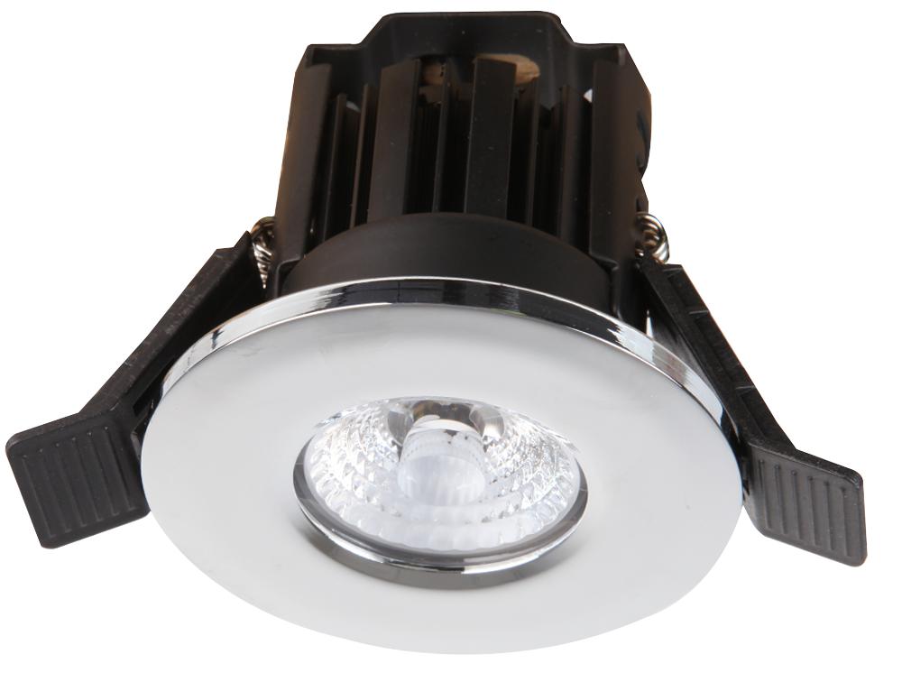 Endon Fl25420Pc Downlight Led Polished Chrome 4.5W 5000K