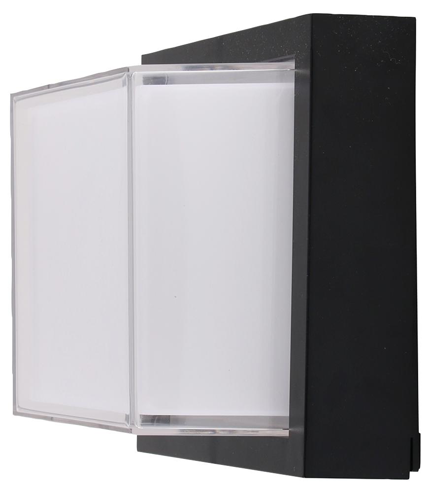 V-Tac Vt-828 8544 Led Wall Light 12W 4000K Black Sq