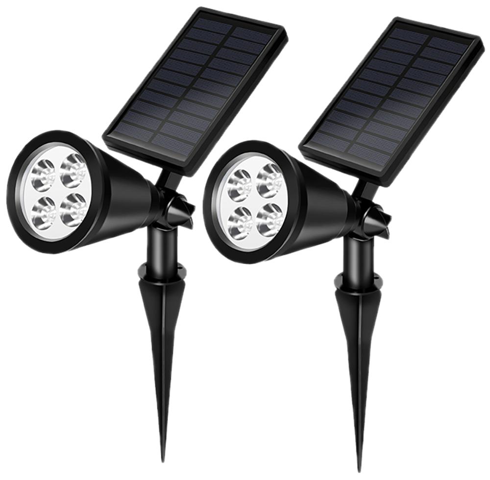 Pro Elec Pell0265 Solar Spot Lights Pack 2