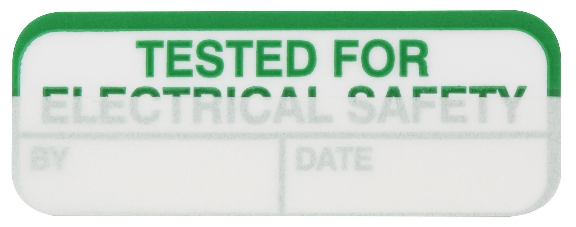 Multicomp Pro 7827644 Label, Tested For Elec Safety, Pk108