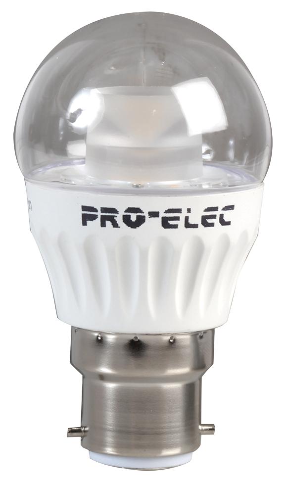 Pro Elec Pel00347 Led Lamp, Clear Globe, 3000K, 320Lm, 30W