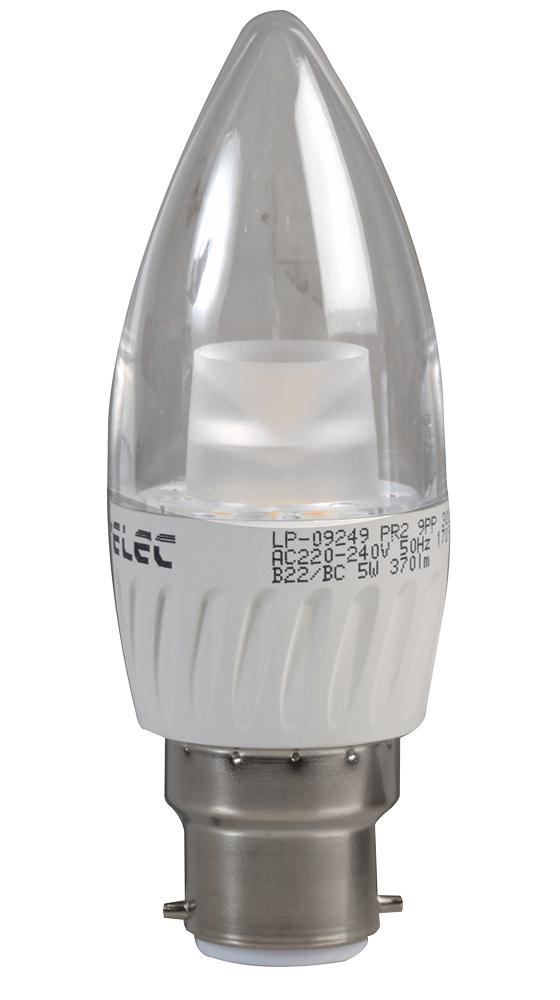 Pro Elec Pel00067 Led Lamp, Candle, 6500K, 320Lm, 30W