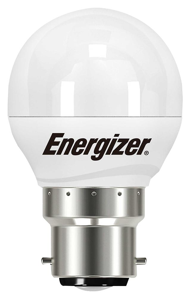 Energizer S8838 Led Lamp, Golf Ball, 2700K, 470Lm, 40W