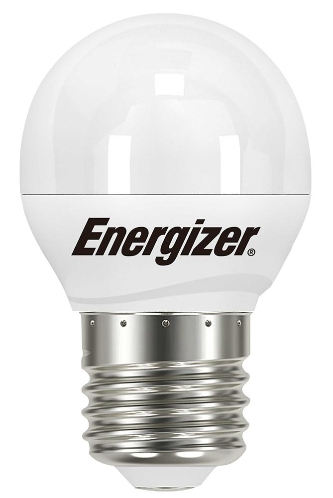 Energizer S8839 Led Lamp, Golf Ball, 2700K, 470Lm, 40W