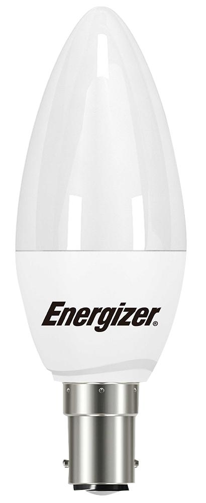 Energizer S8878 Led Lamp, Candle, 2700K, 470Lm, 40W