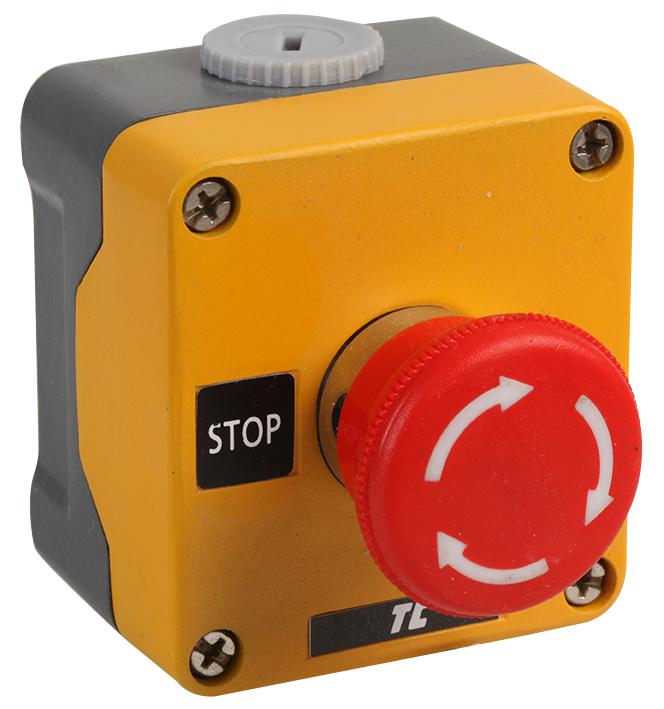 Europa Rm1Bs542 Emergency Stop Station, Metal, Twist