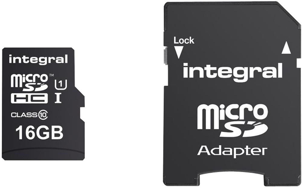 Integral Inmsdh16G10-90U1 16Gb Ultimapro Microsd C10 90 Mb/s