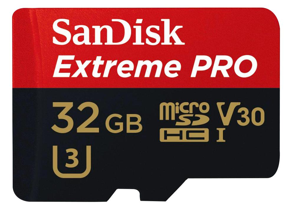 Sandisk Sdsqxcg-032G-Gn6Ma Extremepro C10 Microsdhc 32Gb V30