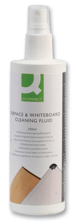 Q Connect Kf04552 Surface/whiteboard Cleaning Fluid, 250Ml