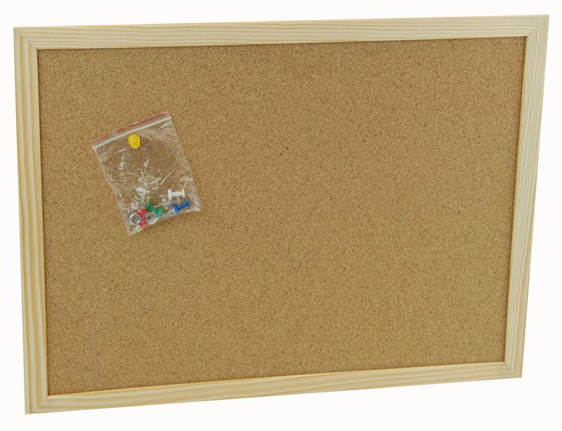 Q Connect Kf03566 Notice Board Cork 600X400Mm