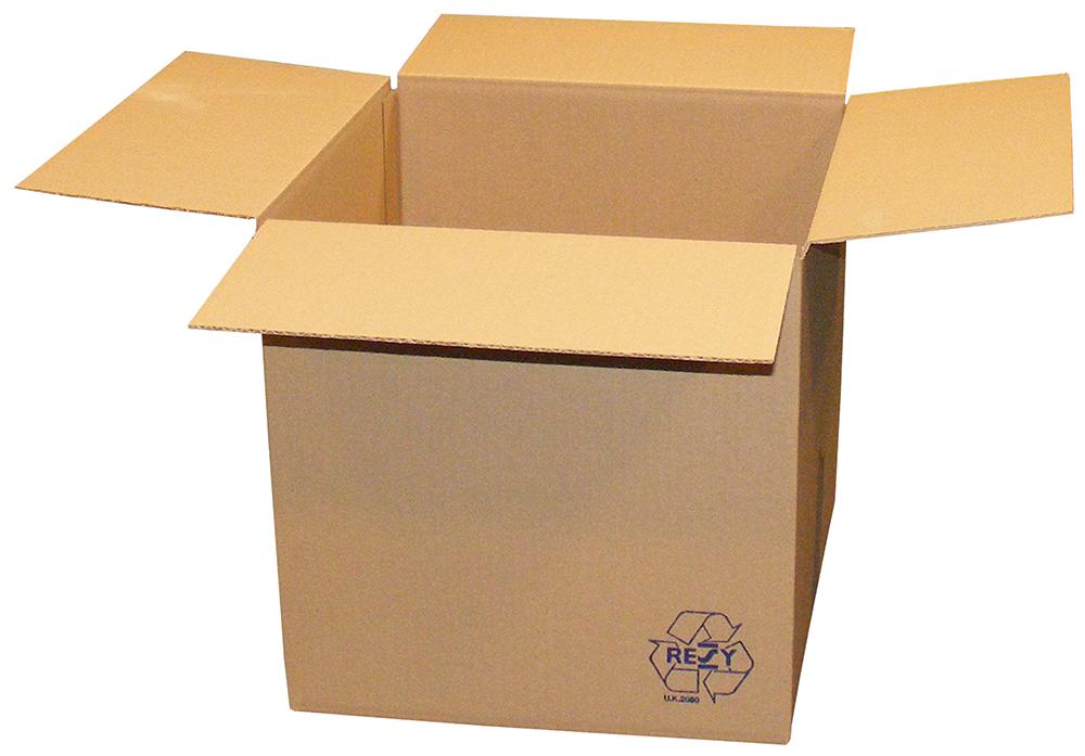 Unbranded 100345 Cardboard Box Sw 305X229X229Mm 25Pk