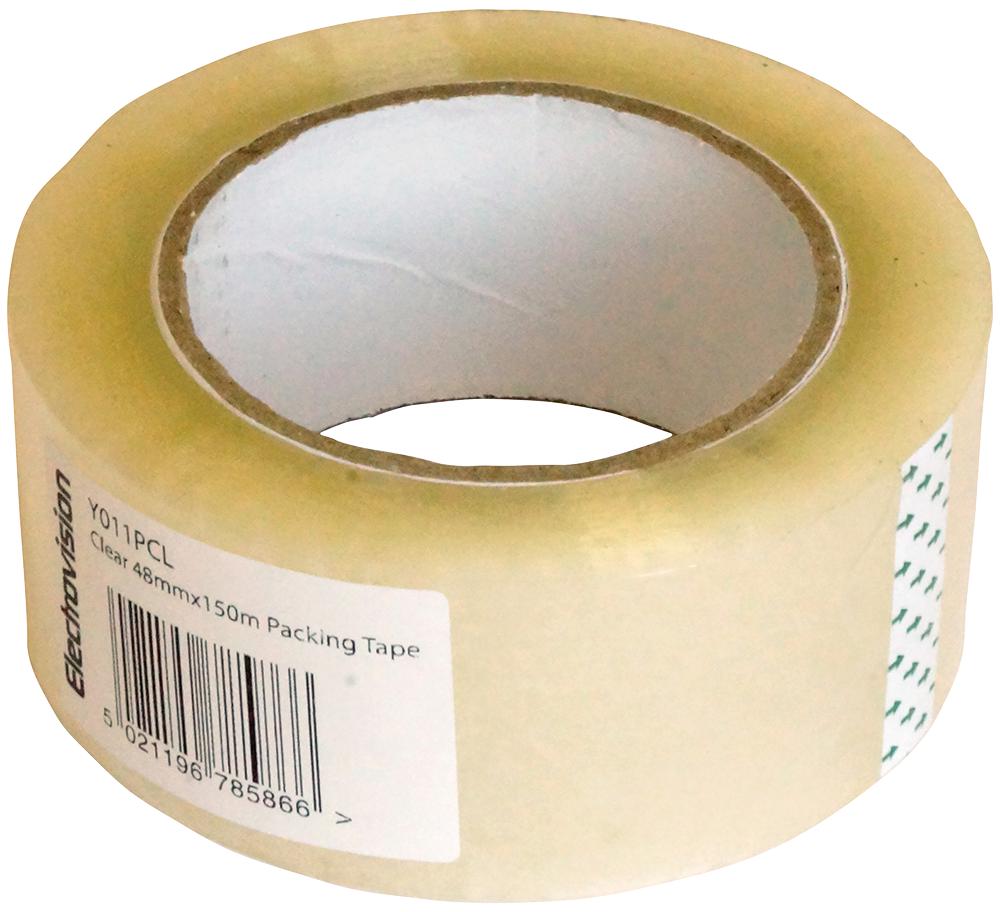 Electrovision Y011Pcl Clear Packing Tape 48Mmx150M