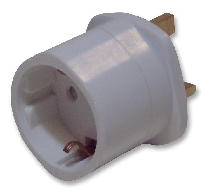 Pro Elec 9680. Schuko To Uk Plug Travel Adaptor