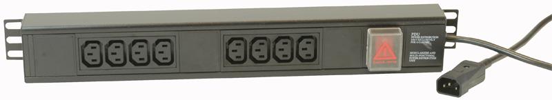 Powerdata Technologies Viec/8/c14 Pdu Vertical Iec 8 Way C14 Plug