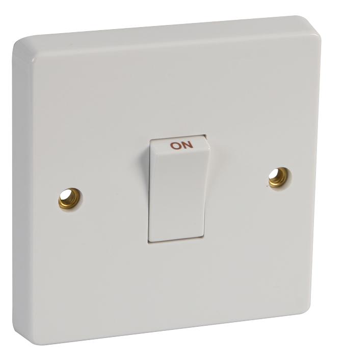 Crabtree 4015 20A Dp Switch White