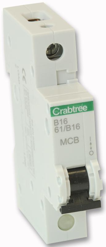 Crabtree S61/b16 Starbreaker 16A Sp Type B Curv