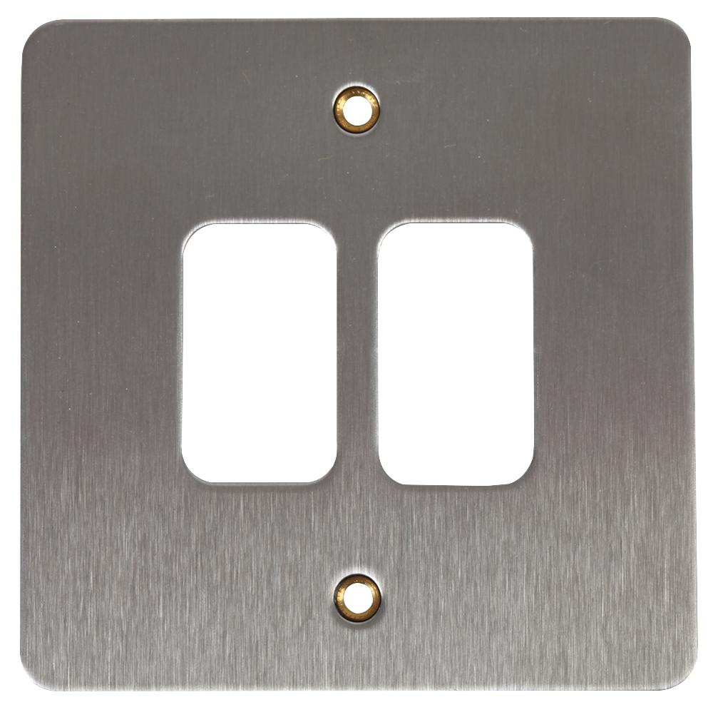 Honeywell K14332 Bss Front Plate, Modular, 2 Module