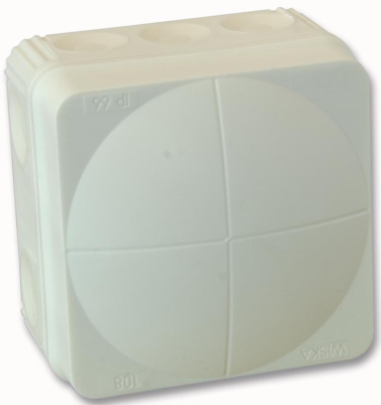 Wiska 10060623 Combi Junc Box 75X76X51 Ip66 White