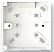 Honeywell 2180Whi Pvc Surface Box, 1 Gang, 1X Push-Out