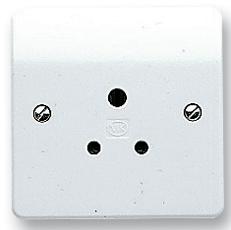 Honeywell K771Whi Socket 5A 1G Round Pin