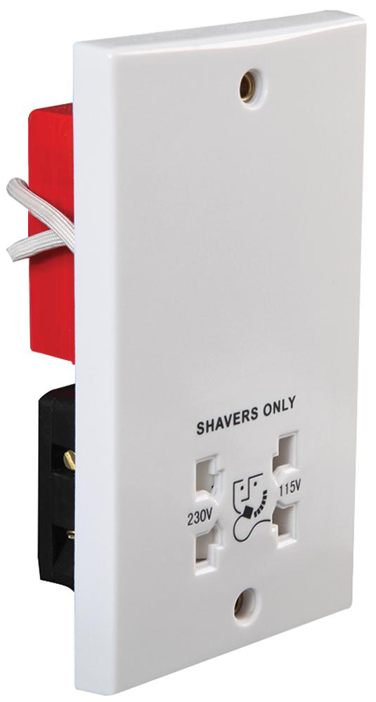 Pro Elec Pel01407 Shaver Socket Curve