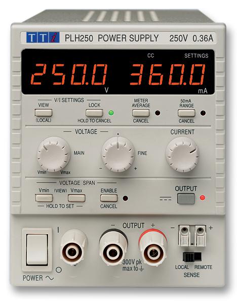 Aim-Tti Instruments Plh120 Psu, 1Ch, 120V, 750Ma, Adjustable