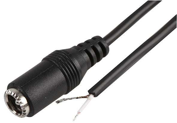 Pro Power Ppw00009 Lead, Dc Power, 2.1Mm Skt - Bare End, 2M