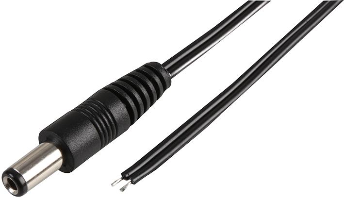 Pro Power Ppw00021 Lead, Dc Power, 2.5Mm Plg - Bare End, 2M